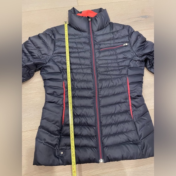 Lady’s black/dark grey Spyder down jacket - Picture 7 of 7